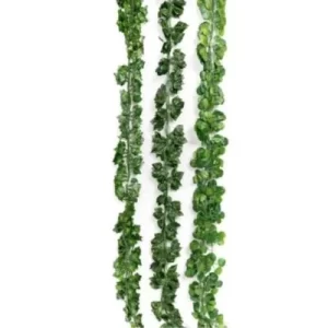 Tiny Curling Leaves Garland For IndoorOutdoor Decorative And Home Office Garden Decor
